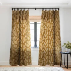 Avenie Countryside Garden Ferns Single Panel Sheer Window Curtain - Society6 -Home Shop GUEST 0286439a 4bc5 4616 a60d c6bfb97bb13e