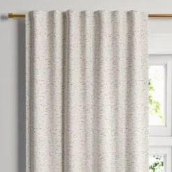1pc Blackout Doral Window Curtain Panel Cream - Project 62™ -Home Shop GUEST 02f6177d 573e 4615 ae8f eb440121d54d