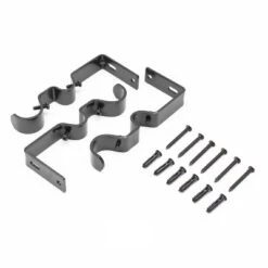 Kenney Edith 1" Premium Decorative Window Double Curtain Rod