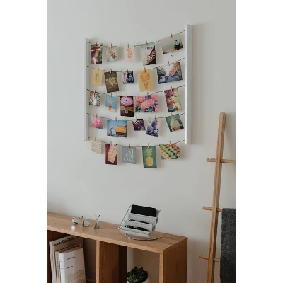 26" X 30" Hang It Photo Display Frame White - Umbra 7 26" X 30" Hang It Photo Display Frame White - Umbra - Image 5