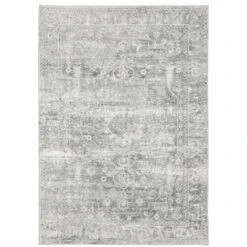 Micah Washable Distressed Oriental Indoor Area Rug Gray/Ivory - Captiv8e Designs -Home Shop GUEST 0757e3e7 d9ab 44ac 91c4 d310378b9e7b