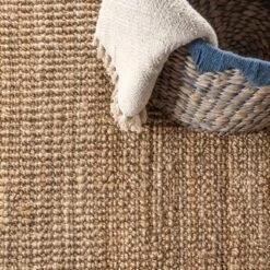 Pata Hand Woven Chunky Jute Indoor Area Rug - JONATHAN Y -Home Shop GUEST 0780be70 0b51 4073 b1a7 388e4a598722