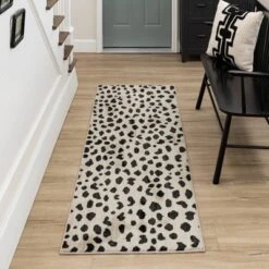 Daffodil Leopard Print Woven Rug - Threshold™ -Home Shop GUEST 07a46966 4f77 4016 984c c57db05890b3
