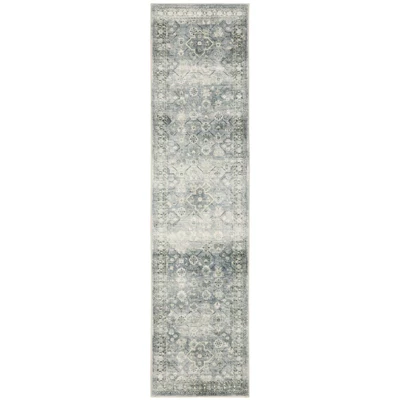 Salina Distressed Traditional Area Rug Blue/Ivory - Captiv8e Designs 12 Salina Distressed Traditional Area Rug Blue/Ivory - Captiv8e Designs - Image 10