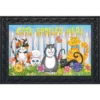 Briarwood Lane Cats Spoiled Here Spring Doormat Floral Humor Indoor Outdoor 30" X 18" -Home Shop GUEST 0a6fd116 224f 4bc4 b84c e2a4dd5a3463