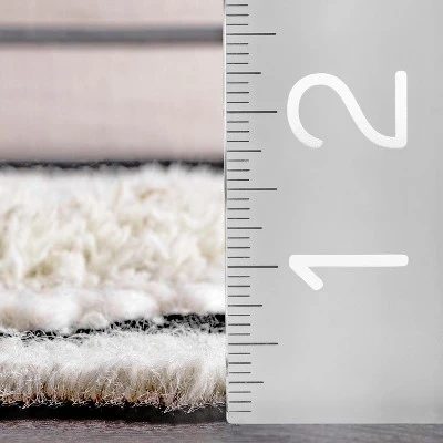 NuLOOM Yara Shaggy Helix Diamonds Area Rug 6 NuLOOM Yara Shaggy Helix Diamonds Area Rug - Image 4