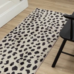 Daffodil Leopard Print Woven Rug - Threshold™ -Home Shop GUEST 0efea80e 333d 4d53 ba99 3047838bb320