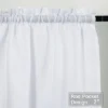 Trinity Waffle Weave Textured Solid Curtains For Bathroom Kitchen Cafe -Home Shop GUEST 114547b6 4050 4823 a1e2 202f057340ec