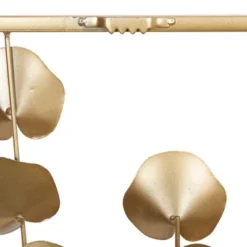 Metal Leaf Tall CutOut Wall Decor With Gold Frame Set Of 2 Gold - Olivia & May -Home Shop GUEST 14b994a9 afbc 4d7d 8fcf b67255fed71e