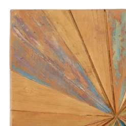 Teak Wood Starburst Handmade Radial Wall Decor Brown - Olivia & May -Home Shop GUEST 1861e13f 4e94 4f82 934f 01c42330e57a