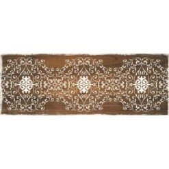 20"x55" Oversized Cushioned Anti-Fatigue Kitchen Runner Mat Scroll - J&V Textiles