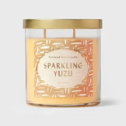 Lidded Glass Jar Candle Sparkling Yuzu - Opalhouse™ -Home Shop GUEST 18fdf501 b6b7 4c07 9045 290aa3a8a15a
