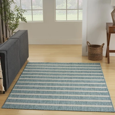 Nourison Positano Modern Stripes Flatweave Outdoor Rug 3 Nourison Positano Modern Stripes Flatweave Outdoor Rug