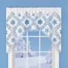 Collections Etc Embroidered Snowflake Swag Window Valance -Home Shop GUEST 1c77e5ab fd2c 4372 ac7f b42a50d4b312
