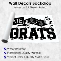 Big Dot Of Happiness Black And White Graduation Party Photo Backdrop - Wall Decals 10 Big Dot Of Happiness Black And White Graduation Party Photo Backdrop - Wall Decals -Home Shop GUEST 1c96ed63 de5d 4b59 8f05 579017f1877c