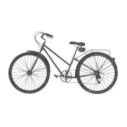 22" X 39" Metal Bike Wall Decor With Seat And Handles Black - Olivia & May -Home Shop GUEST 1cdb1601 013d 4349 90b0 810b264416e2