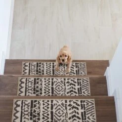 World Rug Gallery Bohemian Design Geometric Non-Slip Stair Treads 14 World Rug Gallery Bohemian Design Geometric Non-Slip Stair Treads -Home Shop GUEST 1d3cf688 898f 4bdf a454 c7371449c418