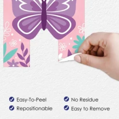 Big Dot Of Happiness Beautiful Butterfly - Peel And Stick Floral Birthday Party Large Banner Wall Decals - Happy Birthday 10 Big Dot Of Happiness Beautiful Butterfly - Peel And Stick Floral Birthday Party Large Banner Wall Decals - Happy Birthday -Home Shop GUEST 1f2e89ed 2545 431e 9bdf f76a88eb1375