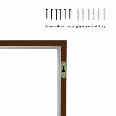 Floating Shelves- Cube Wall Shelf Set With Hidden Brackets, 3 Sizes To Display Décor, Books, Photos, More- Hardware Included By Lavish Home (White) 6 Floating Shelves- Cube Wall Shelf Set With Hidden Brackets, 3 Sizes To Display Décor, Books, Photos, More- Hardware Included By Lavish Home (White) - Image 4