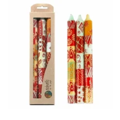 Global Crafts Unscented Hand-Painted Dinner Candles, Boxed Set Of 3 37 Global Crafts Unscented Hand-Painted Dinner Candles, Boxed Set Of 3 -Home Shop GUEST 2189ea44 0764 4c8b 92ea 166d8554a255