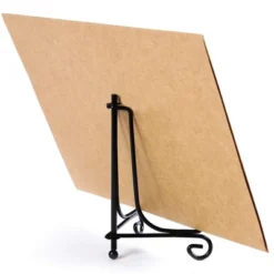 Juvale 4 Pack Black Metal Tabletop Folding Easel, Iron Display Stand Holder For Desk, Picture, Plate, Decor, Wedding, Party, 5 In -Home Shop GUEST 2358d02d a187 4153 97da 50199b95ad64