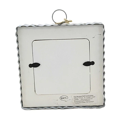 Round Top Collection 7.0" Sweet Baby Photo Frame Picture Gingham - Single Image Frames 4 Round Top Collection 7.0" Sweet Baby Photo Frame Picture Gingham - Single Image Frames - Image 2