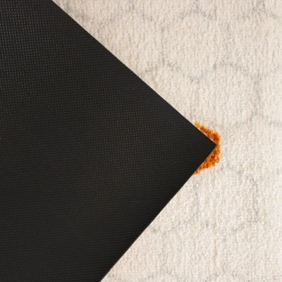 2'x3' ColorStar Bee Hex Door Mat White - Bungalow Flooring 7 2'x3' ColorStar Bee Hex Door Mat White - Bungalow Flooring - Image 5