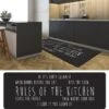 J&V TEXTILES 20" X 55" Oversized Cushioned Anti-Fatigue Kitchen Runner Mat (Rules Of The Kitchen) -Home Shop GUEST 298d9173 aa4f 4ae2 a97b 42a0d1d9eedf