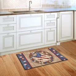 Briarwood Lane Americana Barnstar Patriotic Doormat Primitive Wreath Indoor Outdoor 30" X 18" -Home Shop GUEST 2bf74129 b02a 4c74 baa3 0032eb0e74bf