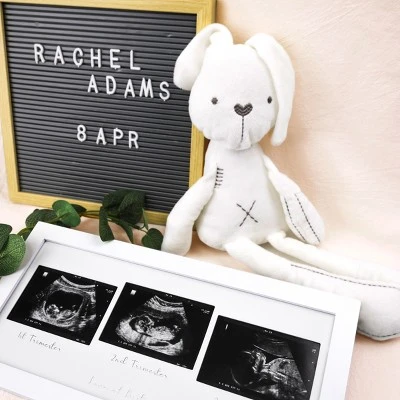 KeaBabies Trio Baby Sonogram Picture Frame, Baby Ultrasound Picture Frames For Baby Nursery, Mom To Be Gifts 9 KeaBabies Trio Baby Sonogram Picture Frame, Baby Ultrasound Picture Frames For Baby Nursery, Mom To Be Gifts - Image 7