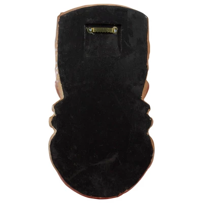 Northlight 13.5" Tiki Mask Frown Face Outdoor Wall Hanging 4 Northlight 13.5" Tiki Mask Frown Face Outdoor Wall Hanging - Image 2