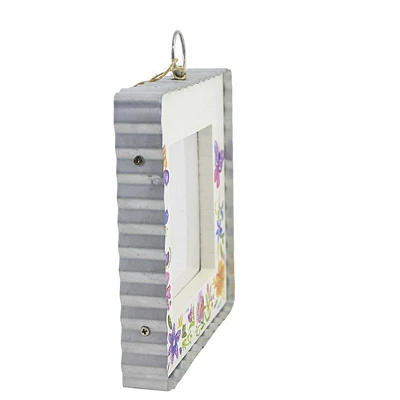 Round Top Collection 7.0" Springtime Photo Frame Picture Flowers Butterflies - Single Image Frames 3 Round Top Collection 7.0" Springtime Photo Frame Picture Flowers Butterflies - Single Image Frames