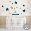 Big Dot Of Happiness Twinkle Twinkle Little Star - Peel And Stick Nursery And Kids Room Vinyl Wall Art Stickers - Wall Decals - Set Of 20 -Home Shop GUEST 37d92270 ad52 4ac7 98aa e10317283428