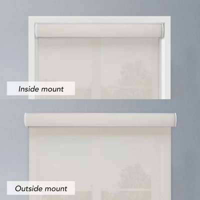 Linen Avenue Cordless Cassette 5% Solar Roller Shade, Fawn, Sand, Shadow 3 Linen Avenue Cordless Cassette 5% Solar Roller Shade, Fawn, Sand, Shadow