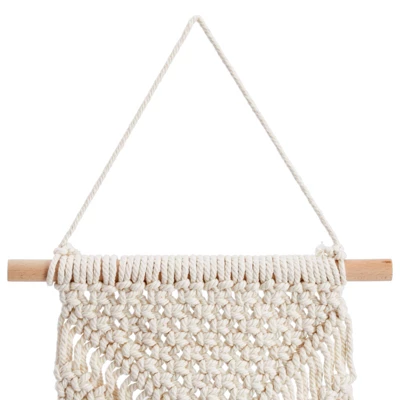 Okuna Outpost 2 Pack Boho Themed Woven Macrame Wall Art, Handing Décor For Home Or Nursery, 15 X 10 In 8 Okuna Outpost 2 Pack Boho Themed Woven Macrame Wall Art, Handing Décor For Home Or Nursery, 15 X 10 In - Image 6