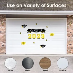 Big Dot Of Happiness Yellow Class Of 2023 Graduation Party Wall Decals Set Of 20 -Home Shop GUEST 38c49bfd 723a 43ef a401 16ea462d82c3