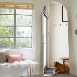 Dabria 64"×21" Floor Mirror, Standing Mirror Smooth Arched Top Mirror, Bedroom Living Room Wall Mirror - The Pop Home -Home Shop GUEST 39f6606b 8f7b 462d bdd5 ac2609a1e198