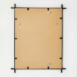 24" X 30" Cross Corner Metal Wall Mirror Black - Threshold™ Designed With Studio McGee -Home Shop GUEST 3a7227c8 7c5a 48b7 866e 7cd33b9beaf6