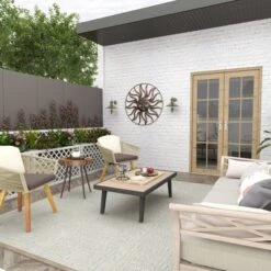 Metal Sunburst Indoor Outdoor Round Wall Decor With Distressed Copper Like Finish Brown - Olivia & May -Home Shop GUEST 3db6e343 353d 4ebf a503 5c22ba808c1c