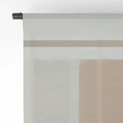 BohomadicStudio Geometric Shapes In Creme And Soft Pink Single Panel Sheer Window Curtain - Society 6 -Home Shop GUEST 3dcf795f 88dc 4b9b a9a9 5c054c6fc78a