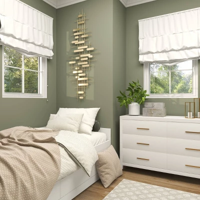 Metal Geometric Narrow Stripes Wall Decor Gold - CosmoLiving By Cosmopolitan 15 Metal Geometric Narrow Stripes Wall Decor Gold - CosmoLiving By Cosmopolitan - Image 13