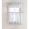Kate Aurora Floral Embroidered Sheer Rod Pocket Kitchen Curtain Tier & Valance Set -Home Shop GUEST 3fcf2d91 5242 4279 adda 4cd256c444fd