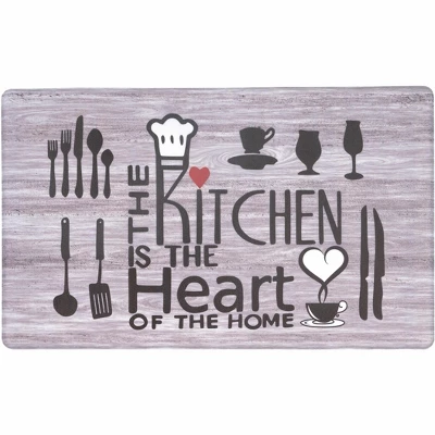 World Rug Gallery 'Kitchen Is The Heart Of The Home' Anti-fatigue Mat 11 World Rug Gallery 'Kitchen Is The Heart Of The Home' Anti-fatigue Mat - Image 9