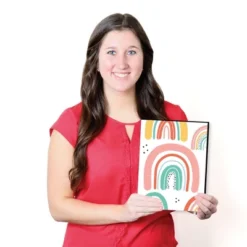 Big Dot Of Happiness Hello Rainbow - Boho Nursery Wall Art And Kids Room Decor - 7.5 X 10 Inches - Set Of 3 Prints -Home Shop GUEST 4181343b 5c31 4301 b973 8fb917c65985