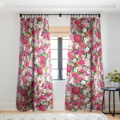 Alison Janssen Never Too Many Flowers Single Panel Sheer Window Curtain - Society6 8 Alison Janssen Never Too Many Flowers Single Panel Sheer Window Curtain - Society6 - Image 6