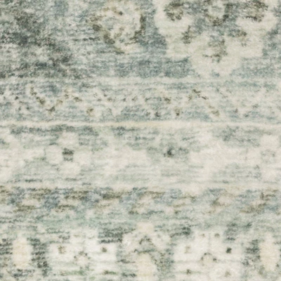 Salina Distressed Traditional Area Rug Blue/Ivory - Captiv8e Designs 8 Salina Distressed Traditional Area Rug Blue/Ivory - Captiv8e Designs - Image 6