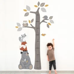 Lambs & Ivy Woodland Forest Tree With Animals Kids Growth Chart Wall Decals 7 Lambs & Ivy Woodland Forest Tree With Animals Kids Growth Chart Wall Decals -Home Shop GUEST 48b7feb1 30a1 4391 9294 995e3f7e233b
