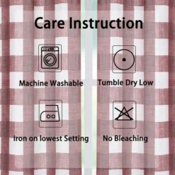 Trinity Linen Blend Tab Top Kitchen Curtains -Home Shop GUEST 4de44238 ab7c 4ae2 a079 61f6115aae94