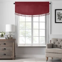 Vanderbilt Scallop Tassel Window Valance - 50" X 19" - SunVeil 9 Vanderbilt Scallop Tassel Window Valance - 50" X 19" - SunVeil -Home Shop GUEST 4e1e5ec2 92fc 448c ba47 71560ee5f802