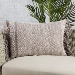 16"x24" Oversized Indoor & Outdoor Vibe By Iker Chevron Lumbar Throw Pillow Cover - Jaipur Living -Home Shop GUEST 4f8aa40f 6d42 4d91 ac78 b10bce34c382